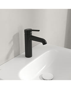 Villeroy und Boch Skyla Waschtischarmatur TVW116004000K5 Messing, AquaSmart, Matt Black