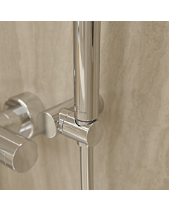 Villeroy & Boch Universal Showers support de douchette TVC00045800061 rond, montage mural, chromé