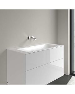 Villeroy und Boch Finion Schrankwaschtisch 4164A3R1 1000 x 500 x 160 mm, Weiß Alpin CeramicPlus, ohne Überlauf