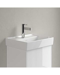 Villeroy und Boch Collaro Handwaschbecken 433446R1 450 x 370 x 150 mm, Weiß Alpin CeramicPlus, ohne Überlauf