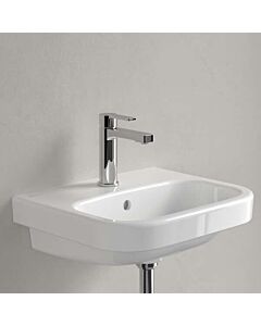 Villeroy & Boch Architectura Handwaschbecken 437345R1, weiß c-plus, mit Hahnloch und Überlauf