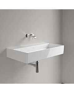 Villeroy und Boch Memento 2.0 Waschtisch 4A228FR1 80x47cm, ohne Hahnloch & Überlauf, Weiß C+