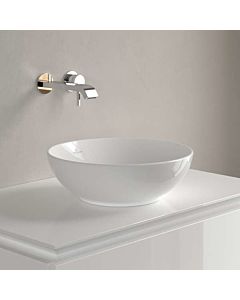 Villeroy und Boch Loop &amp; friends countertop washbasin 4A4501R1 Ø 38cm, without tap platform, without overflow, white CeramicPlus
