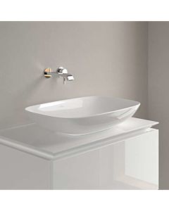 Villeroy und Boch Loop &amp; friends countertop washbasin 4A5000R1 62x42cm, without tap hole bank, with overflow, white CeramicPlus