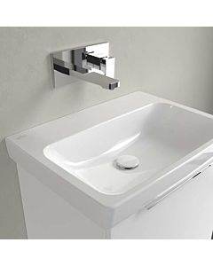 Villeroy und Boch Architectura Waschbecken 4A876FR1 600 x 445 x 165 mm, Weiß Alpin CeramicPlus, ohne Überlauf, Unterseite geschliffen