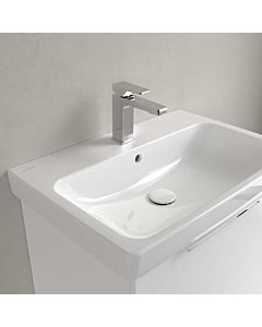 Villeroy und Boch Architectura lavabo 4A87KG01 65x44,5cm, sol, trou pour robinet 2000 , avec trop-plein, blanc