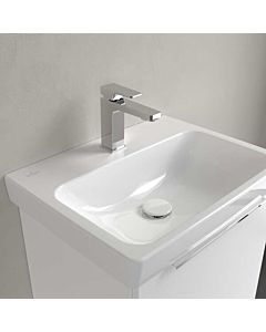 Villeroy und Boch Architectura Lavabo 4A87ML01 55x42cm, sol, trou pour robinetterie 2000 , sans trop-plein, blanc