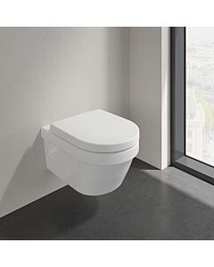 Villeroy & Boch Architectura Wall WC -Set 5684HRR1 White Alpin CeramicPlus, rimless, with WC -seat