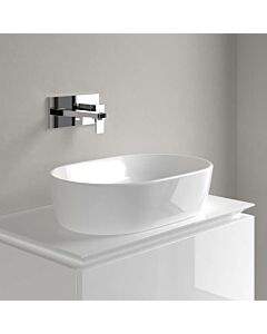 Villeroy und Boch Architectura Aufsatzwaschbecken 5A266101 600 x 400 x 155 mm, Weiß Alpin, ohne Überlauf