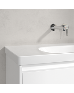 Villeroy und Boch Skyla 5A51A3R1 100x46cm, sans trou pour robinetterie, sans trop-plein, Blanc Alpin C+