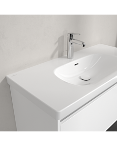 Villeroy und Boch Skyla 5A51A5R1 100x46cm, pour robinet 3 trous, avec trop-plein, Blanc Alpin C+