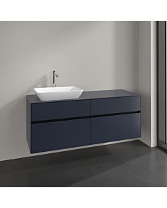 Villeroy und Boch Collaro Waschtischunterschrank C11700VQ 140x54,8x50cm, Waschtisch links, marine blue