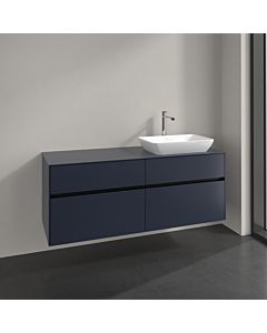 Villeroy und Boch Collaro Waschtischunterschrank C11800VQ 140x54,8x50cm, Waschtisch rechts, marine blue