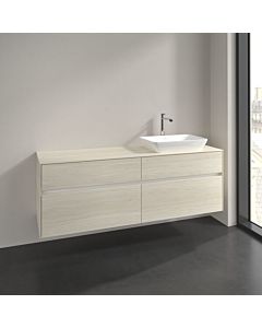 Villeroy und Boch Collaro vanity unit C12200AA 160x54.8x50cm, washbasin right, white oak