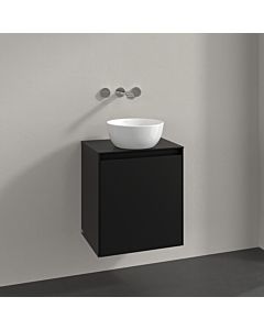 Villeroy und Boch Collaro Waschtischunterschrank C14900VL 50x54,8x38cm, Waschtisch mittig, volcano black
