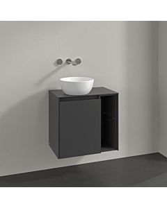 Villeroy und Boch Collaro vanity unit C15200VR 60x54.8x38cm, washbasin left, graphite