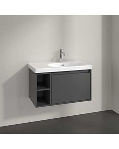 Meuble sous-vasque Skyla Villeroy und Boch C78700VR 2000 coulissant, 772 x 436 x 439 mm, graphite