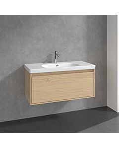 Meuble sous 2000 Villeroy und Boch , 972 x 436 x 439 mm, Nordic Oak