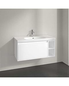 Meuble sous-vasque Skyla Villeroy und Boch C79100VE, tiroir 2000 , 972 x 436 x 439 mm, blanc brillant