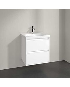 Meuble sous-vasque Skyla C79400VE 2 tiroirs, 572 x 596 x 439 mm, blanc Villeroy und Boch