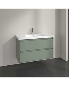 Villeroy und Boch sous-vasque Skyla C79900AF 2 tiroirs, 972 x 596 x 439 mm, vert tendre