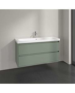 Meuble sous-vasque Villeroy und Boch C80000AF 2 tiroirs, 1172 x 596 x 439 mm, vert tendre