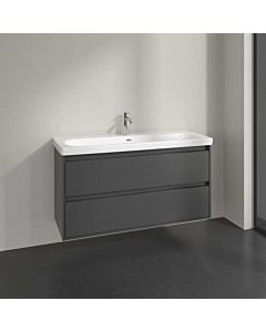 Meuble sous-vasque Villeroy und Boch C80000VR 2 tiroirs, 1172 x 596 x 439 mm, Graphite