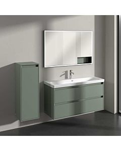 Villeroy und Boch Skyla side cabinet C80200AF 2000 door, 2000 drawer, 350 x 1000 x 349 mm, Soft Green / Soft Green