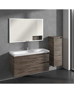 Villeroy und Boch Skyla Seitenschrank C80201RK 1 Tür, 1 Schublade, 350 x 1000 x 349 mm, Stone Oak