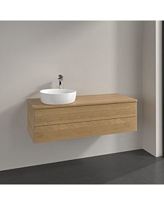 Villeroy und Boch Antao Waschtisch-Unterschrank K22011HN 120x36x50cm, Waschbeckenplattenfarbe honey oak, honey oak