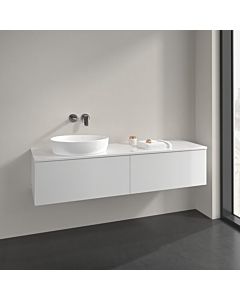 Villeroy und Boch Antao vanity unit K37010GF 160x36x50cm, washbasin top color lacquer, glossy white lacquer