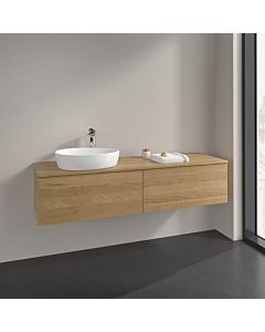 Villeroy und Boch Antao vanity unit K37011HN 160x36x50cm, washbasin top color honey oak, honey oak