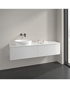 Villeroy und Boch Antao Waschtisch-Unterschrank L37010GF 160x36x50cm, Waschbeckenplattenfarbe Lack, glossy white lacquer