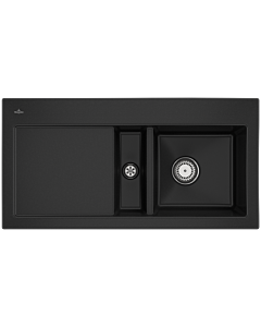 Villeroy und Boch Subway 60 Einbauspüle 671200J0 Spülbecken rechts, 1000x510mm, chromite CeramicPlus