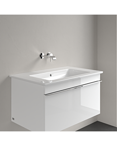 Villeroy & Boch Venticello Waschtisch 41048J01 80 x 50,5 cm, weiss, ohne Hahnloch, mit Überlauf