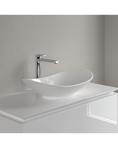 Villeroy & Boch My Nature Aufsatzwaschtisch 411060R1  weiß, Ceramicplus, 61 x 36 cm, ohne Hahnloch