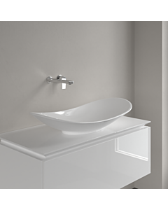 Villeroy & Boch My Nature Waschtisch 411080R1 Aufsatz, weiss Ceramicplus, ohne Hahnloch