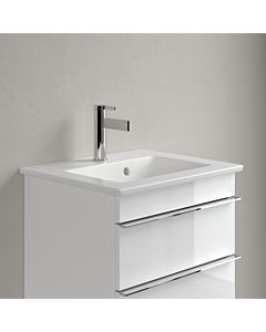 Villeroy und Boch Venticello lavabo 412450RW 50x42cm, pierre blanche C-plus, avec trou pour robinetterie, avec trop-plein