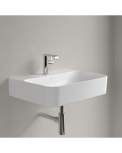 Villeroy und Boch Finion Waschtisch 416861RW 600 x 470 x 164 mm, ohne Überlauf, Stone White CeramicPlus