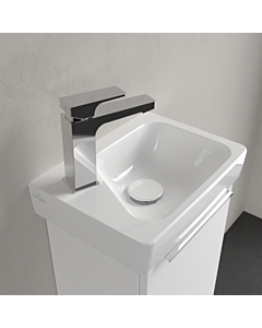 Villeroy und Boch Architectura hand wash basin 43853701 36x26cm, basin right, 2000 tap hole, without overflow, white alpine