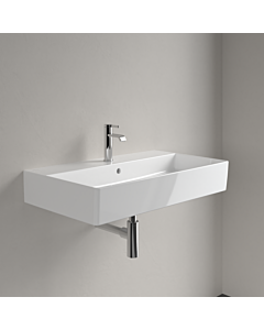 Villeroy und Boch Memento 2.0 Waschtisch 4A228GR1 80x47cm, mit Hahnloch und Überlauf, Weiß C+