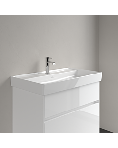 Villeroy und Boch Collaro Schrankwaschtisch 4A3381R1 800 x 465 x 160 mm, ohne Überlauf, Weiß Alpin CeramicPlus