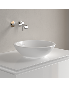 Villeroy & Boch Aufsatzwaschtisch Loop & Friends Ø 38cm, weiss, mit Überlauf