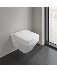 Villeroy und Boch Architectura mural lavable WC 5685C0T2 37x53cm, carré, TwistFlush, mural, horizontal, blanc AntiBac C-plus