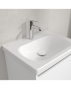 Villeroy und Boch Skyla Waschtisch 5A516101 60x46cm, für 3-Loch-Armatur, ohne Überlauf, Weiß Alpin