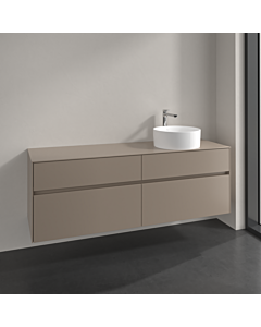 Villeroy und Boch Collaro vanity unit C05100VM 160x54.8x50cm, washbasin right, taupe
