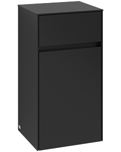 Villeroy und Boch Collaro Seitenschrank C03200VL 40,4x74,8x34,9cm, Anschlag links, volcano black