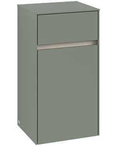 Villeroy und Boch Collaro Seitenschrank C03201AF 40,4x74,8x34,9cm, Anschlag rechts, soft green