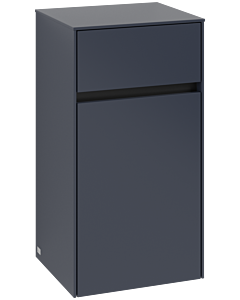 Villeroy und Boch Collaro armoire latérale C03201VQ 40,4x74,8x34,9cm, butée à droite, bleu marine