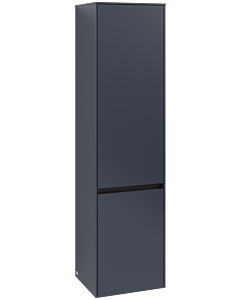 Villeroy und Boch Collaro armoire haute C03300VQ 40,4x153,8x34,9cm, charnière à gauche, bleu marine